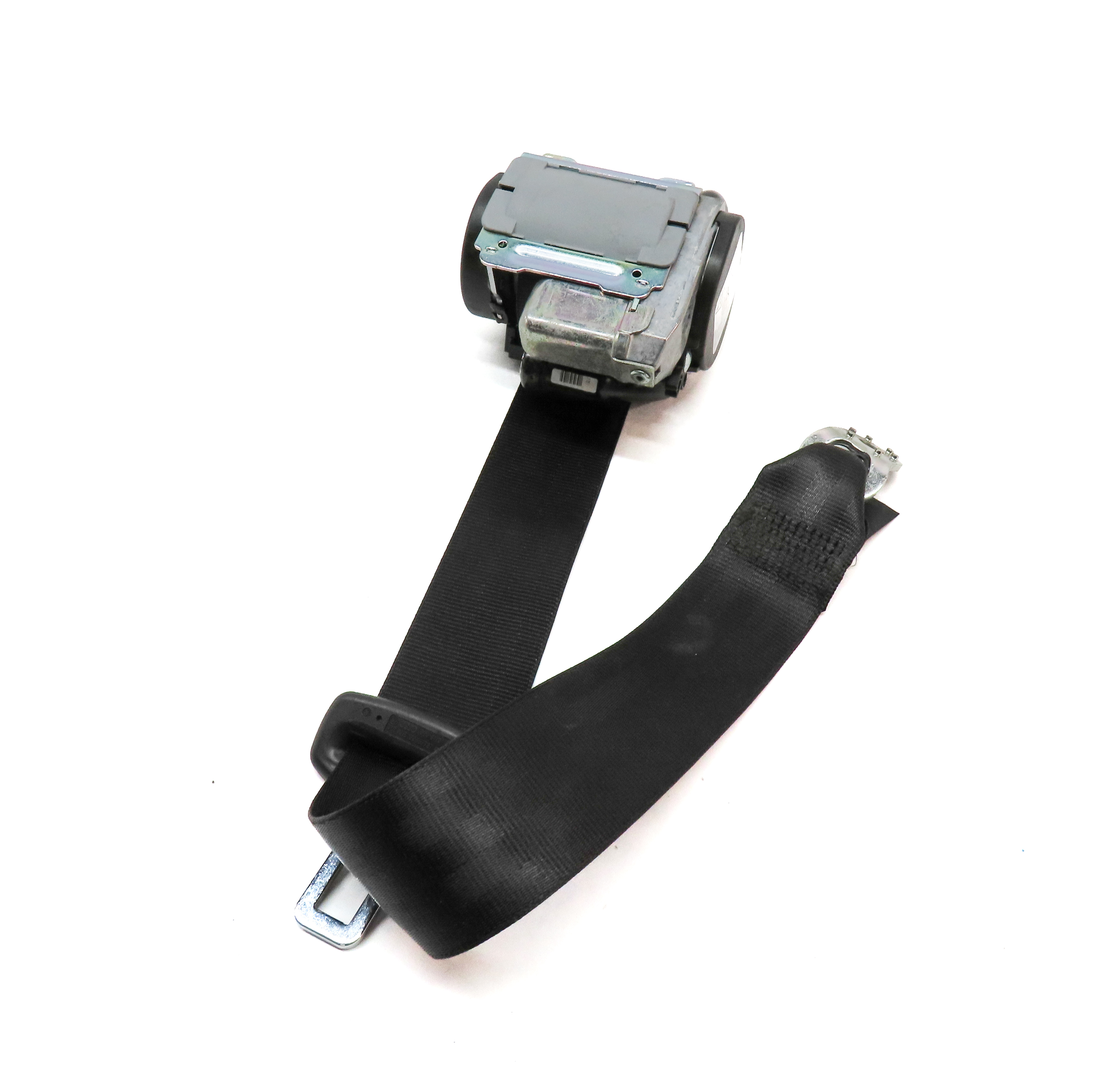 2011 AUDI A5 CONVERTIBLE (B8 8T) REAR RIGHT SEAT SEATBELT RETRACTOR (BLACK) — exact item pictured